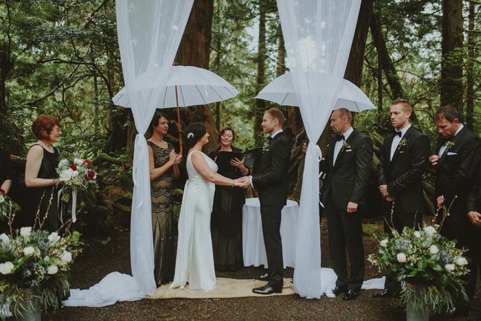 Robyn Christen Tofino Forest Campsite Wedding Canmore Banff