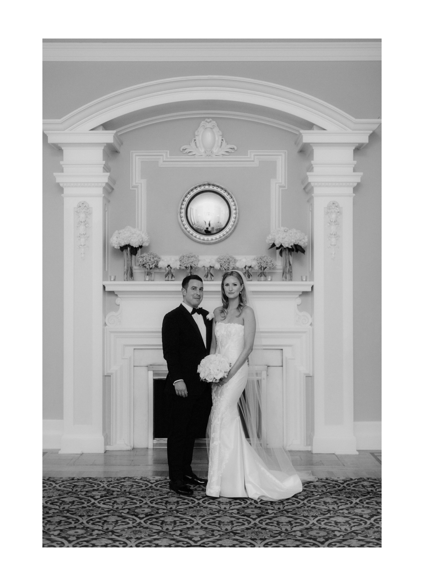 Traditional and timeless wedding portraiture at the Vancouver Club